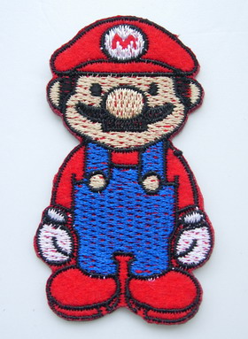 PC139 Super Mario Bros Embroidered Patch Applique Iron On [PC139] - $2.60 :  Angeltrim supply sequin bead applique, venice applique, chinese frog  button, trim lace, hotfix rhinestone,garment accessories